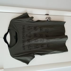 Animal crossings torrid tshirt army green size is 0